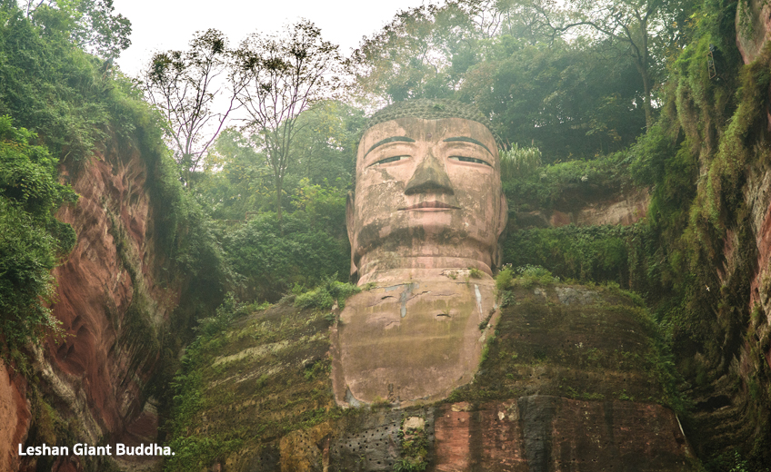 Leshan Giant Buddha.